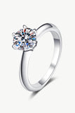 1.5 Carat Moissanite Adjustable Ring - Flyclothing LLC