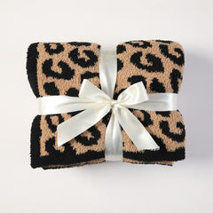 Cuddley Leopard Decorative Throw Blanket - Flyclothing LLC