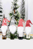 4-Pack Christmas Faceless Gnome Wine Bottle Covers - Flyclothing LLC