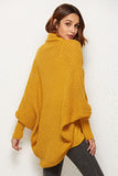 Open Front Dolman Sleeve Longline Cardigan - Flyclothing LLC