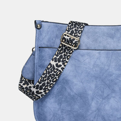 PU Leather Leopard Shoulder Bag - Flyclothing LLC