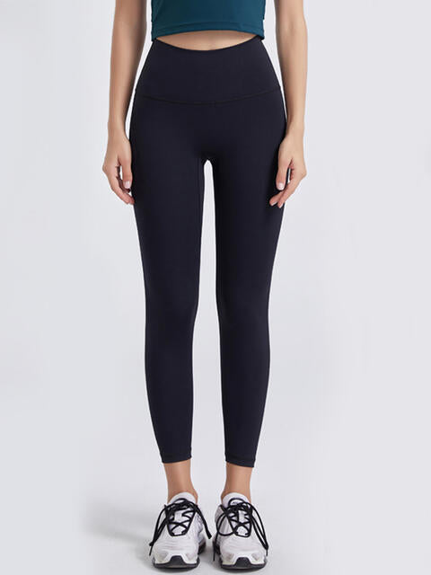 Wide Waistband Sports Leggings