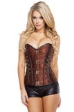 Roma Costume Elegant Corset with Front Clasp