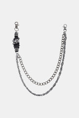 Double Layer Alloy Chain Belt - Flyclothing LLC