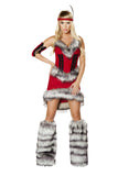 Roma Costume 3pc Native American Babe - Flyclothing LLC