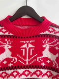 Christmas Element Dropped Shoulder  Sweater - Flyclothing LLC