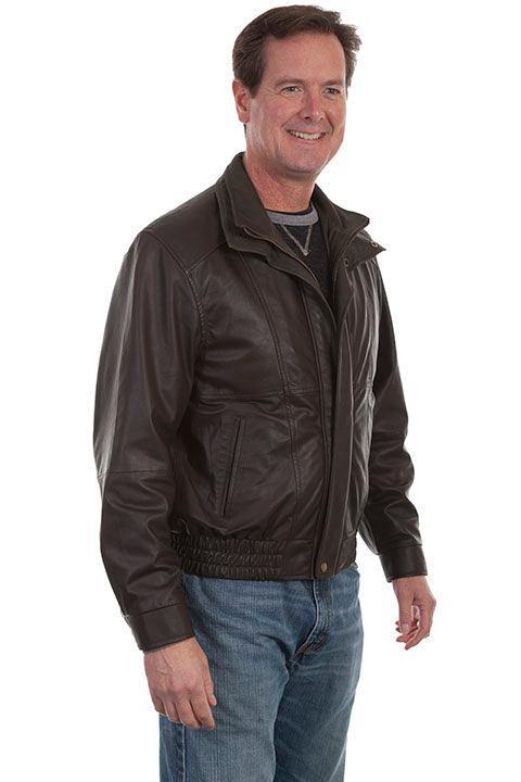 Scully CHOC W/OLIVE DOUBLE COLLAR JACKET - Flyclothing LLC