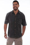 Scully BLACK DISTRESSED THE TRAVELER - Flyclothing LLC