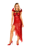 Roma Costume 1pc Devil Mistress