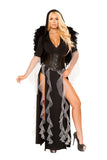 Roma Costume 3pc Midnight Angel