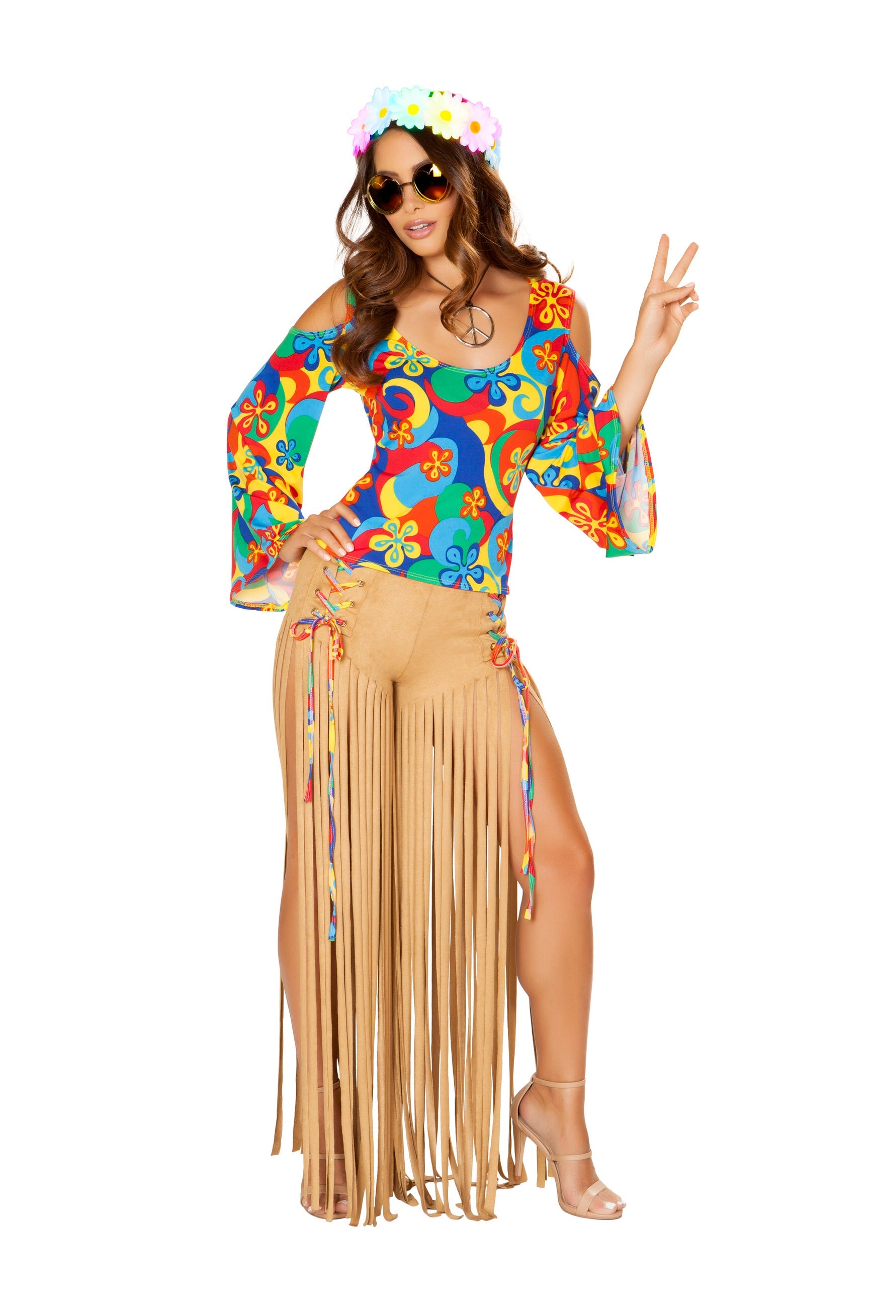 Roma Costume 2pc Hippie Princess