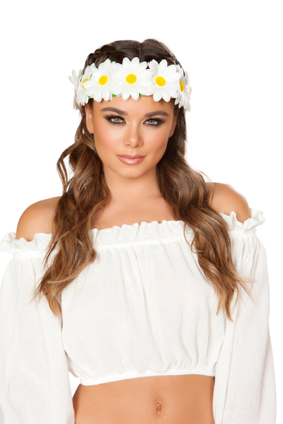 Roma Costume Light-up Sunflower Headband - Flyclothing LLC