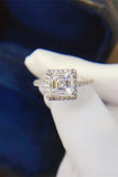 2 Carat Moissanite 925 Sterling Silver Ring - Flyclothing LLC