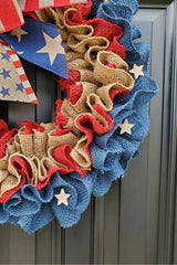 Independence Day Knit Wall Wreath - Flyclothing LLC