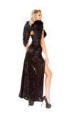 Roma Costume 2pc Wicked Dark Angel - Flyclothing LLC