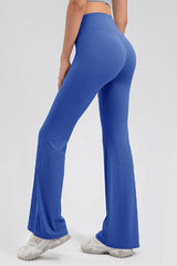 High Waist Straight Active Pants - Flyclothing LLC