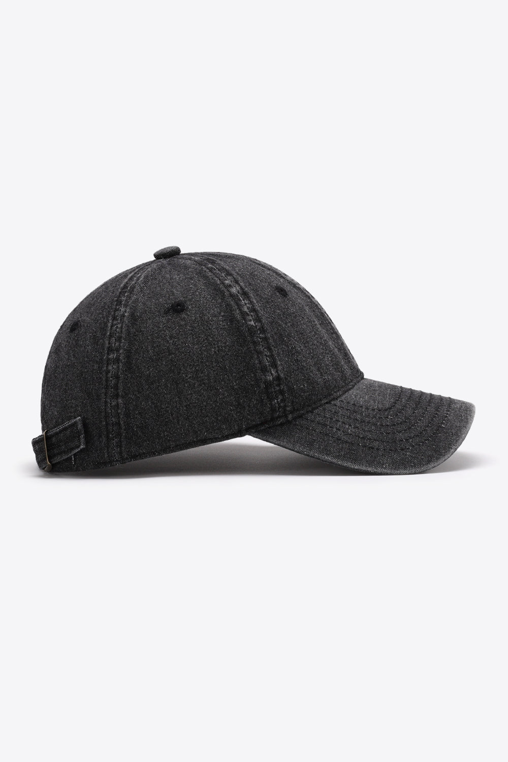 Plain Adjustable Baseball Cap - Flyclothing LLC