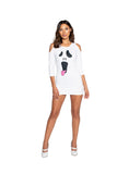 Roma Costume 1pc Silly Ghost Dress