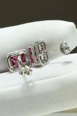 Shiny and Elegant 2 Carat Moissanite Stud Earrings - Flyclothing LLC