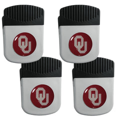 Oklahoma Sooners Clip Magnet with Bottle Opener, 4 pack - Flyclothing LLC