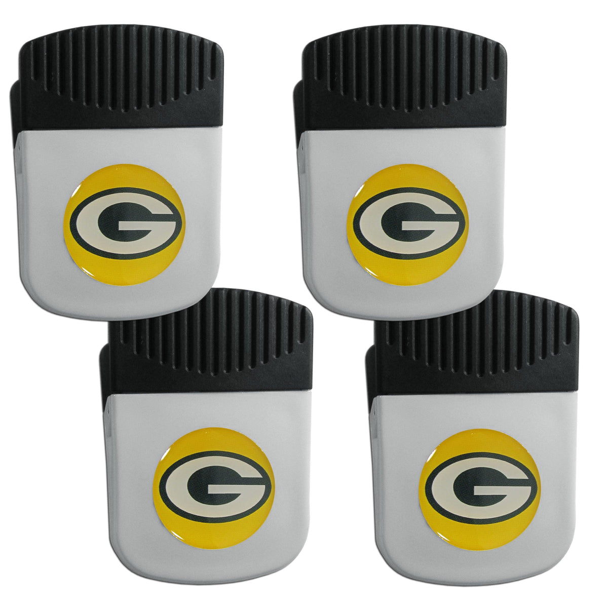 Green Bay Packers Clip Magnet with Bottle Opener, 4 pack - Flyclothing LLC