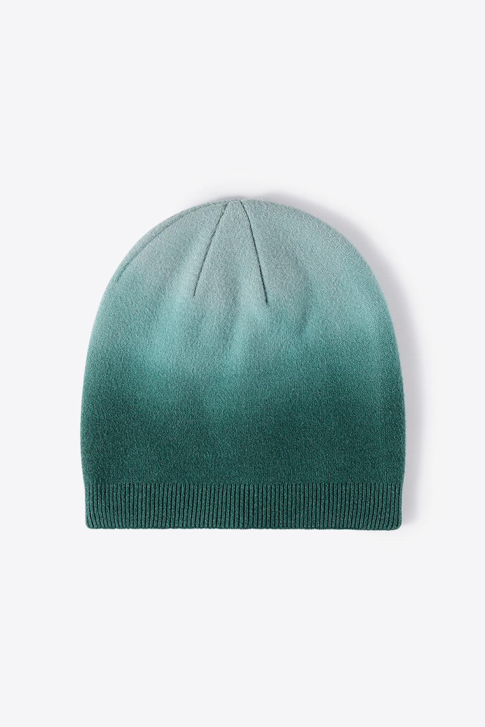 Gradient Knit Beanie - Trendsi