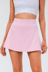 High Waist Pleated Active Skirt - Flyclothing LLC