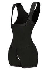 Full Size Side Zip Up Wide Strap Shapewear - Flyclothing LLC