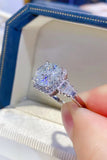 3 Carat Moissanite 925 Sterling Silver Ring - Flyclothing LLC