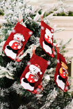 4-Pack Snowflake Christmas Stocking Hanging Widgets - Flyclothing LLC