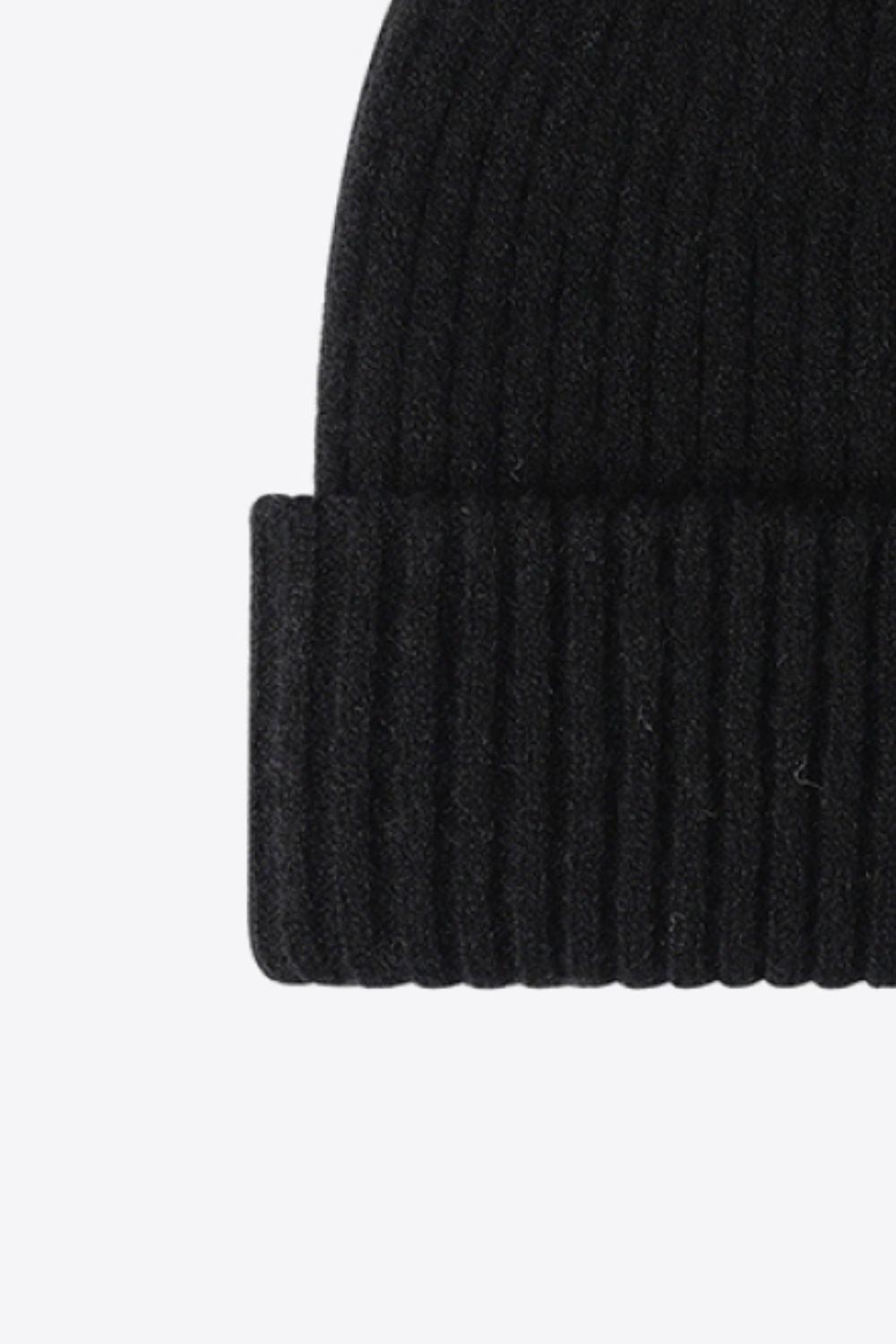 HAPPY Contrast Beanie - Flyclothing LLC