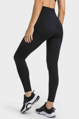 V-Waist Yoga Leggings with Pockets - Flyclothing LLC