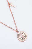 Moissanite K to T Pendant Necklace - Flyclothing LLC