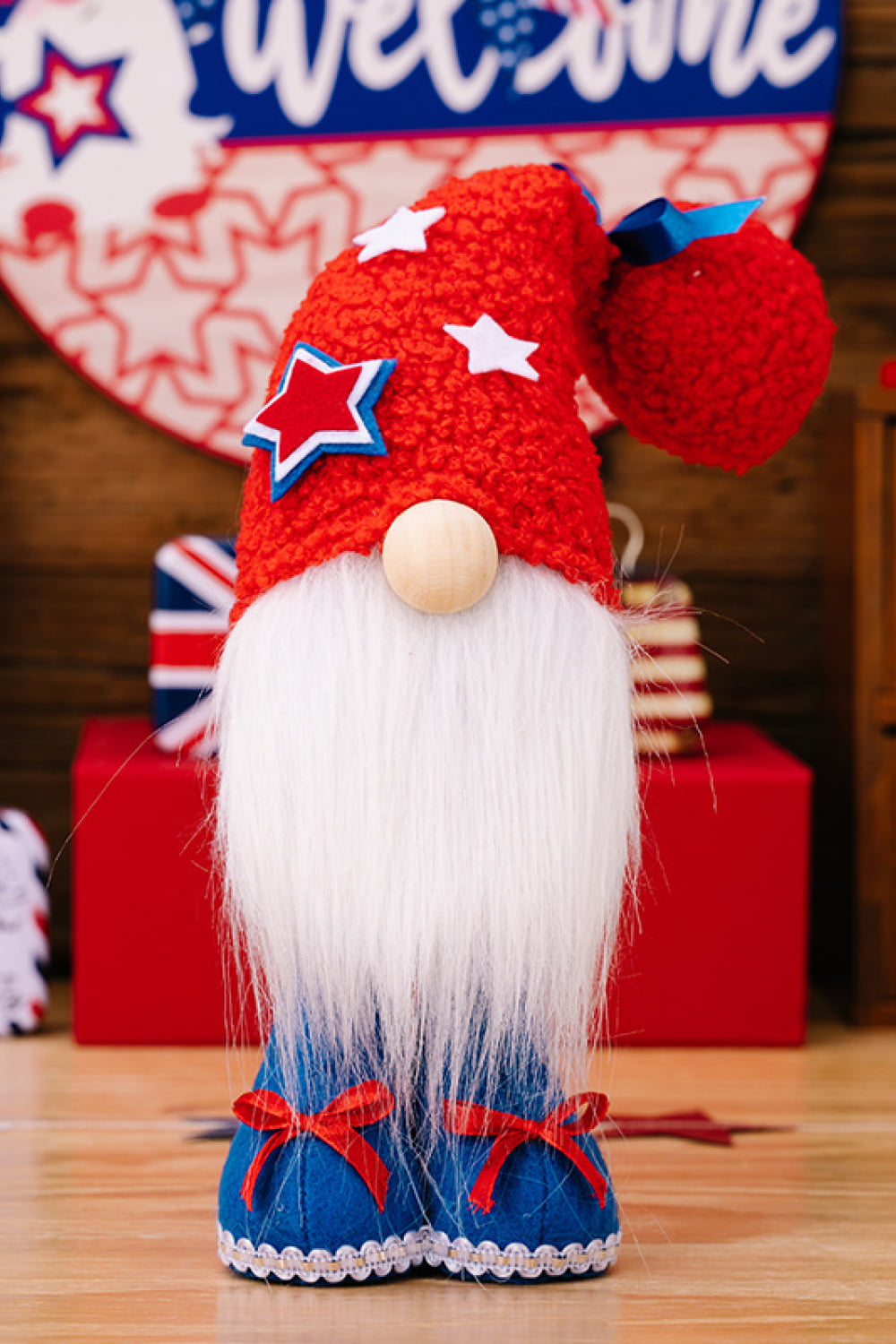 2-Piece Independence Day Knit Beard Gnomes - Flyclothing LLC