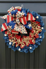 Independence Day Knit Wall Wreath - Flyclothing LLC