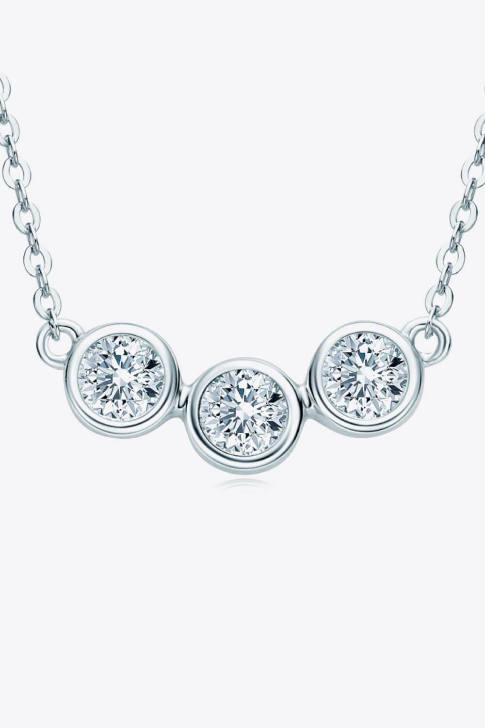 Find Your Center Moissanite Necklace - Flyclothing LLC