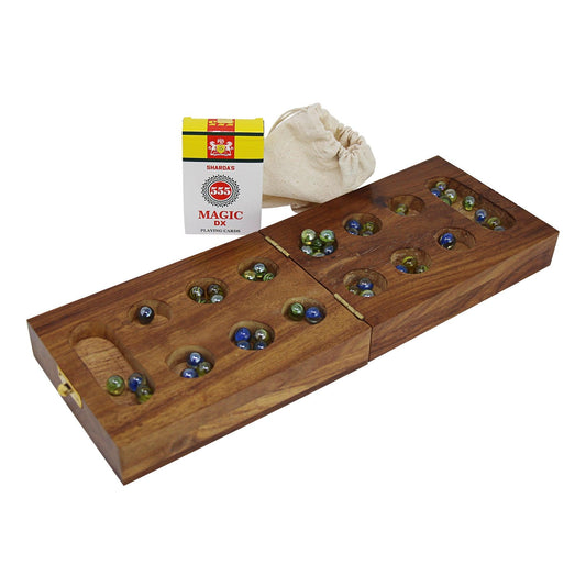 Handmade Mancala Cribbage Combo Game - Flyclothing LLC