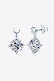 4 Carat Moissanite Drop Earrings - Flyclothing LLC