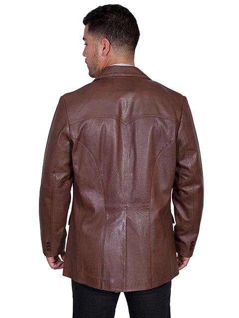 Scully CHOCOLATE WESTERN BLAZER SINGLE PT - Flyclothing LLC