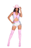 Roma Costume 3pc Space Cowgirl Babe