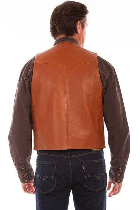 Scully RANCH TAN WESTERN VEST/SINGLE POINT - Flyclothing LLC