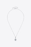 2 Carat Moissanite 925 Sterling Silver Necklace - Flyclothing LLC