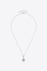 2 Carat Moissanite 925 Sterling Silver Necklace - Flyclothing LLC