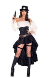 Roma Costume 6pc Steampunk Seductress