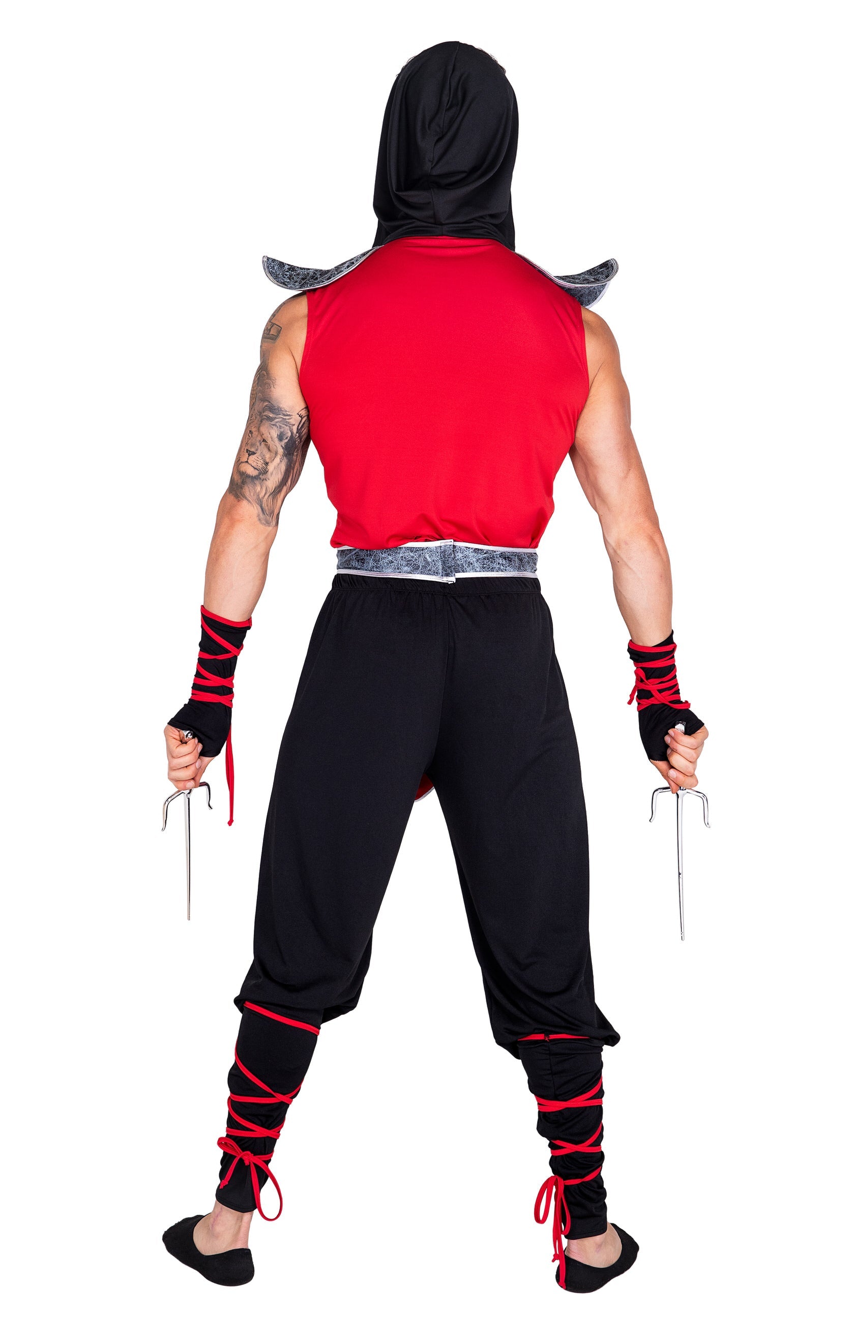 Roma Costume 6pc Deadly Combat Ninja - Flyclothing LLC