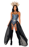 Roma Costume 3pc Sensual Serpent Medusa Queen