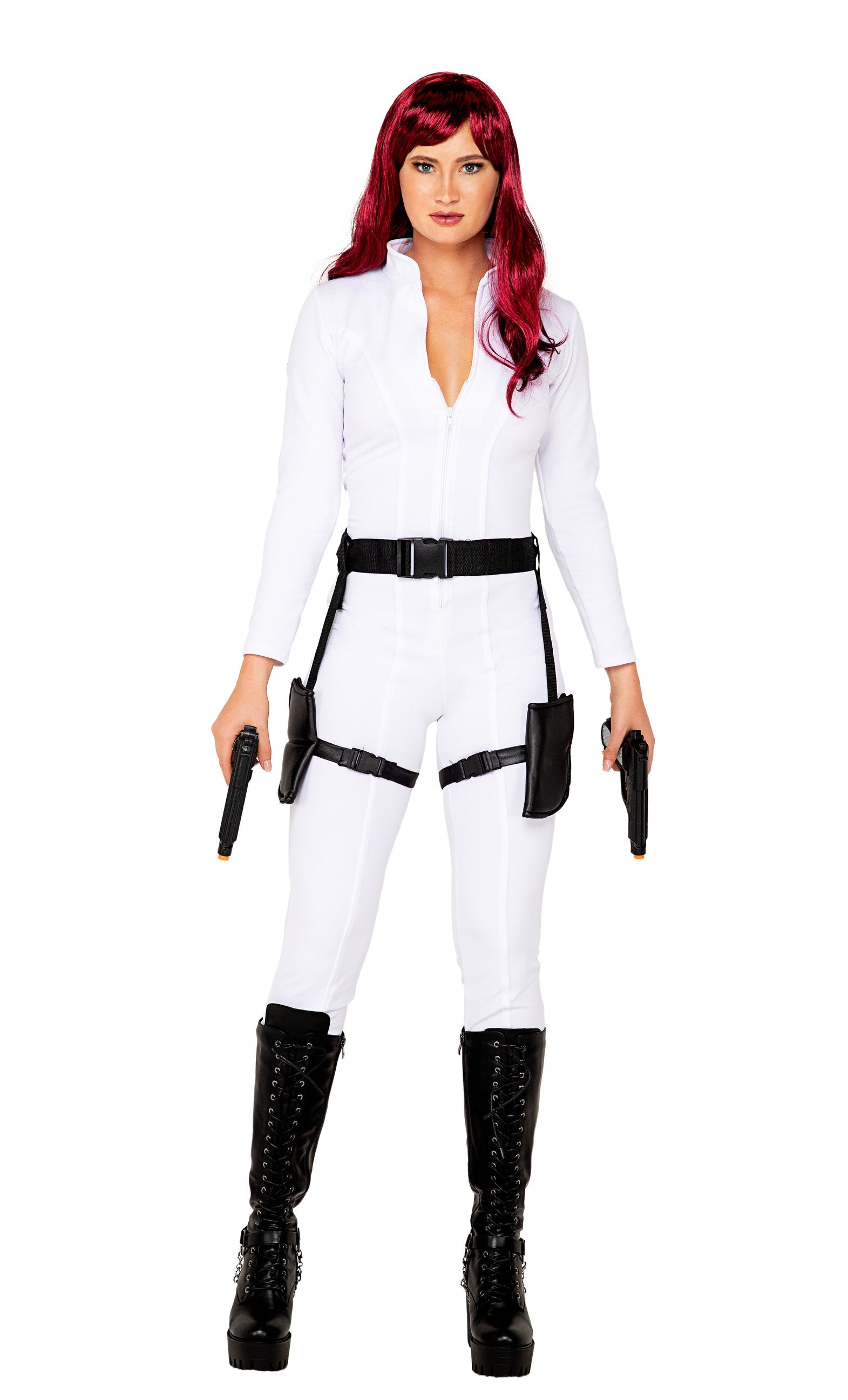 Roma Costume 2pc Black Ops Spy