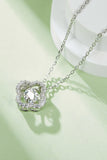 Moissanite Four Leaf Clover Pendant Necklace - Flyclothing LLC