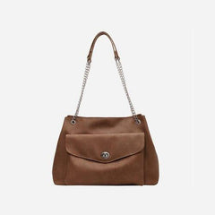 PU Leather Shoulder Bag - Trendsi