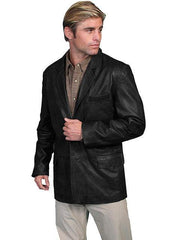 Scully BLACK MEN'S JACKET - Flyclothing LLC